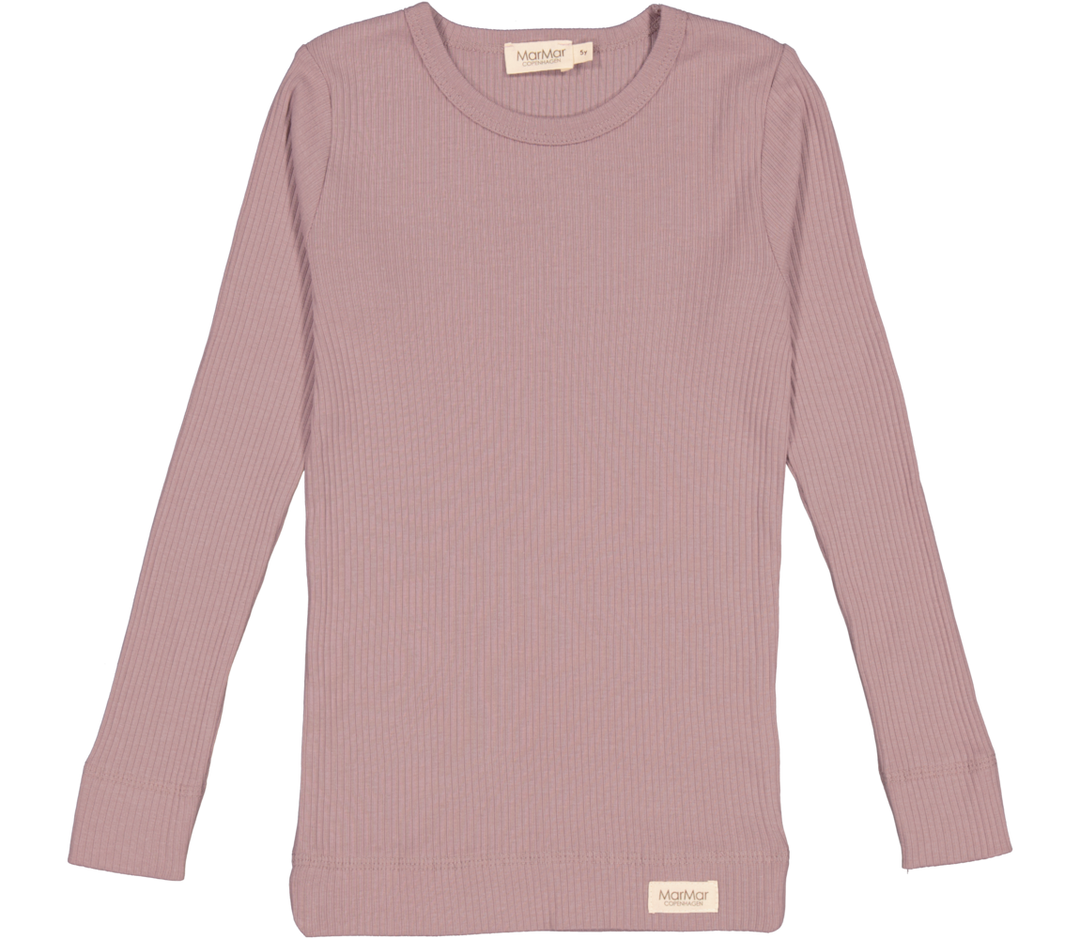 MarMar Plain Tee LS Modal - Light Mauve - Torgunns Barneklær AS