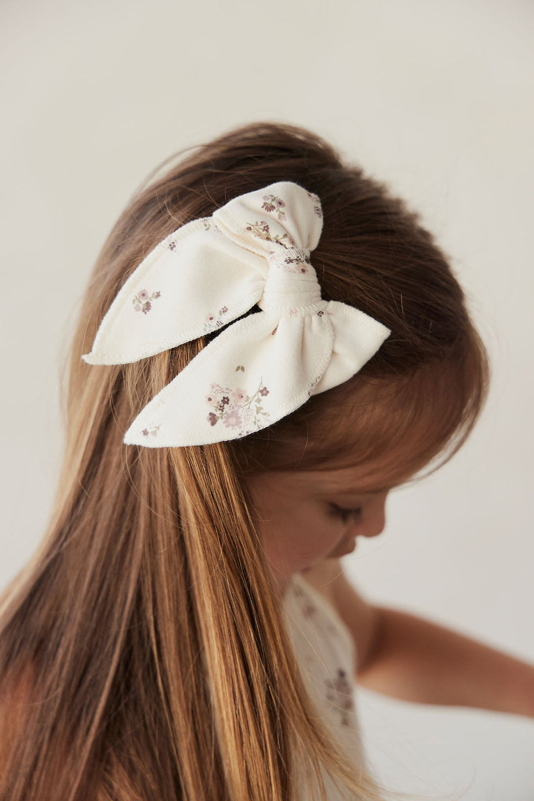 Jamie Kay | Organic Cotton Bow - Lauren Floral - Torgunns Barneklær AS