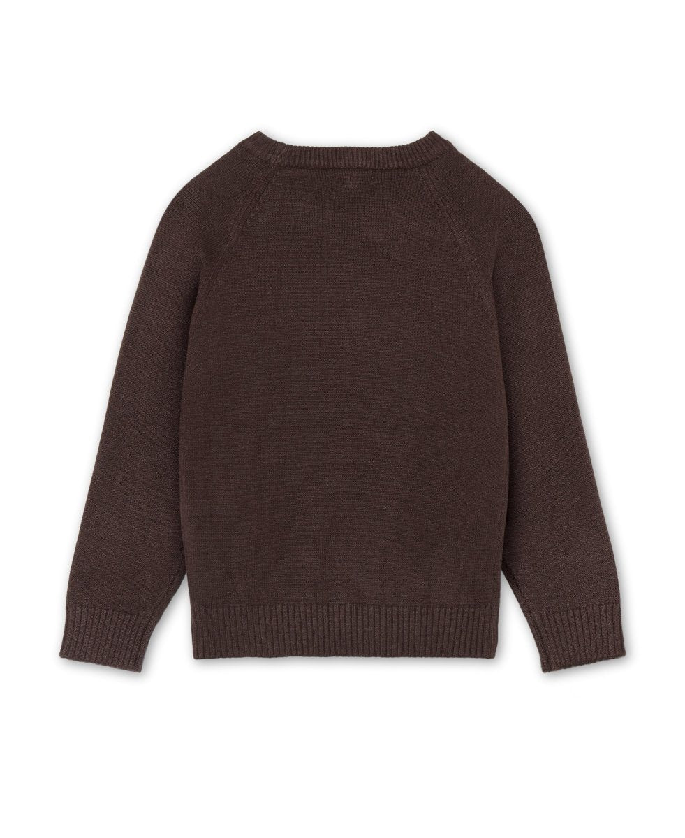 Fliink | BENNA Acorn Pullover - Coffee Bean | Torgunns Barneklær AS