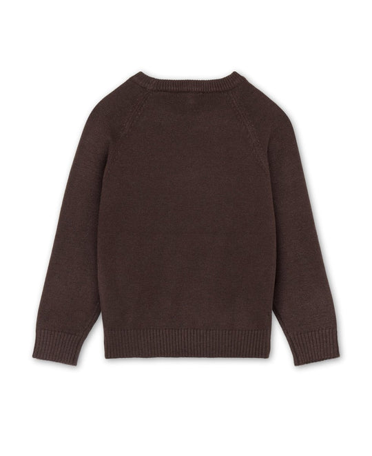 Fliink | BENNA Acorn Pullover - Coffee Bean | Torgunns Barneklær AS
