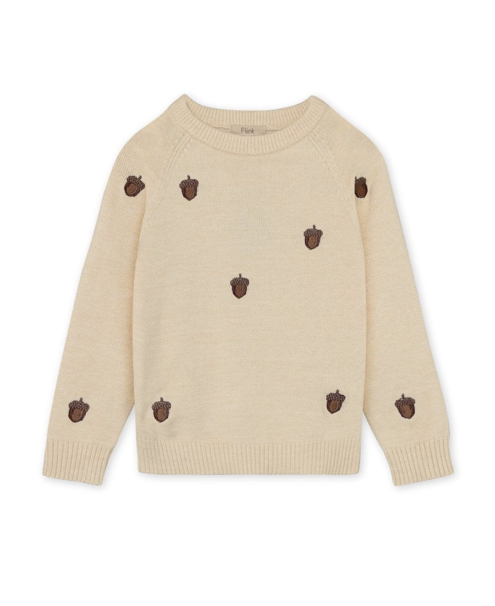 Fliink | BENNA Acorn Pullover - Sandshell | Torgunns Barneklær AS