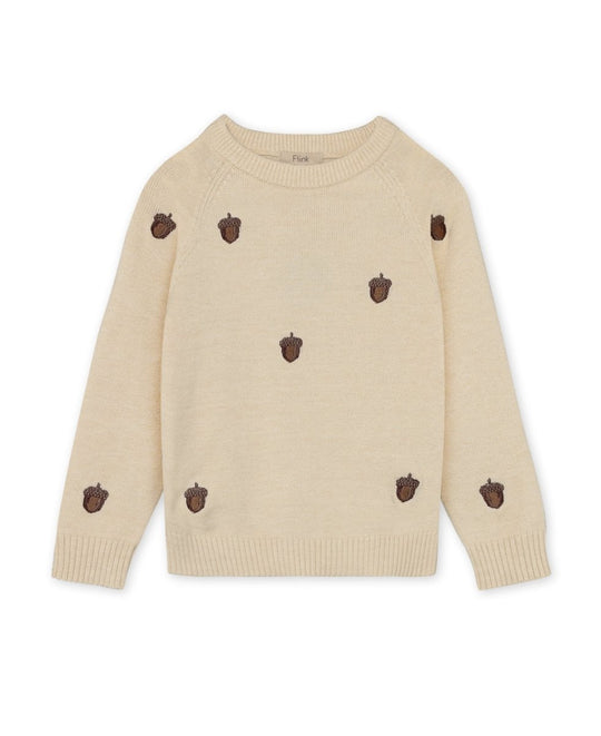 Fliink | BENNA Acorn Pullover - Sandshell | Torgunns Barneklær AS