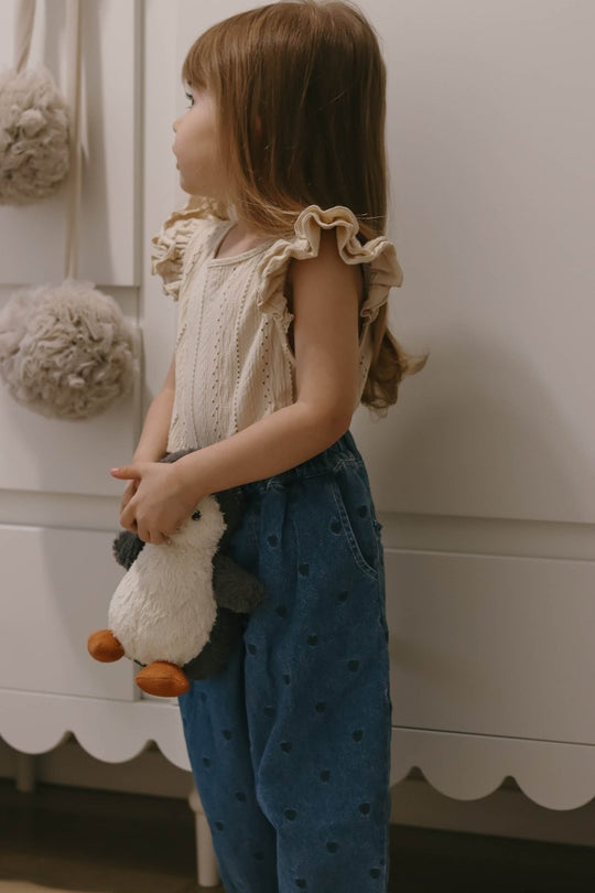 FLIINK Gabby SS Blouse - Sandshell | Torgunns Barneklær AS