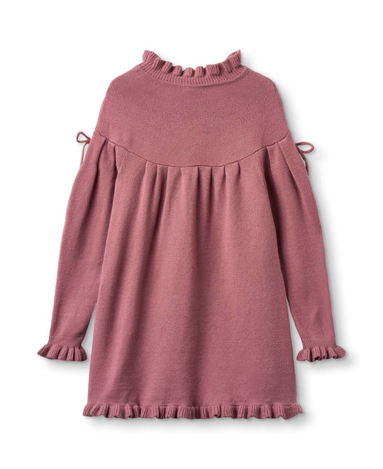 Fliink | KINO LS Knit Dress - Ash Rose | Torgunns Barneklær AS