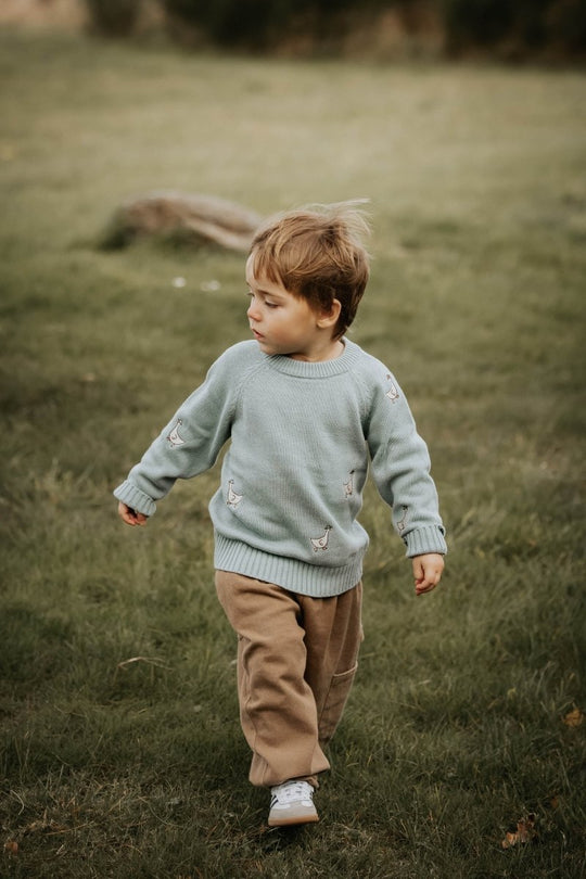 Fliink | MAHDI Knit Pullover - Slate | Torgunns Barneklær AS