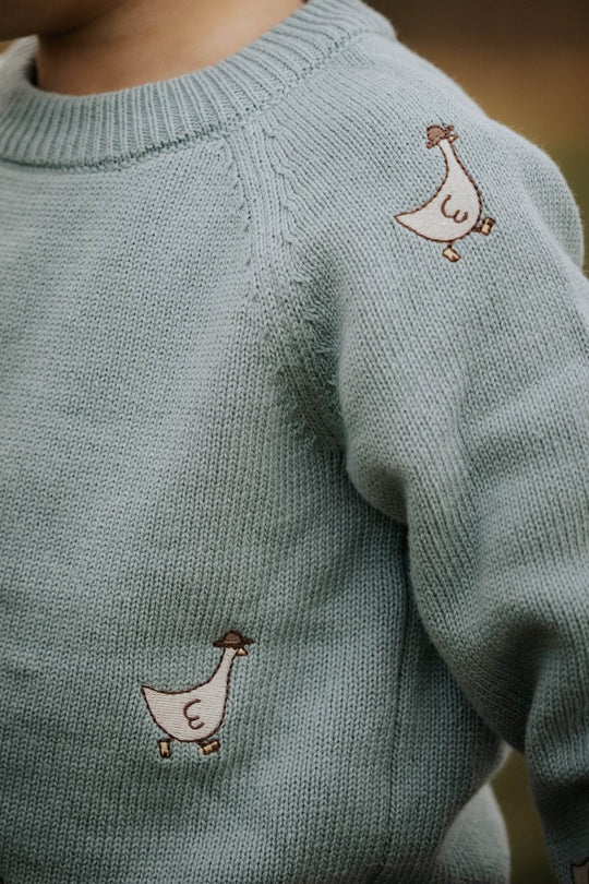 Fliink | MAHDI Knit Pullover - Slate | Torgunns Barneklær AS