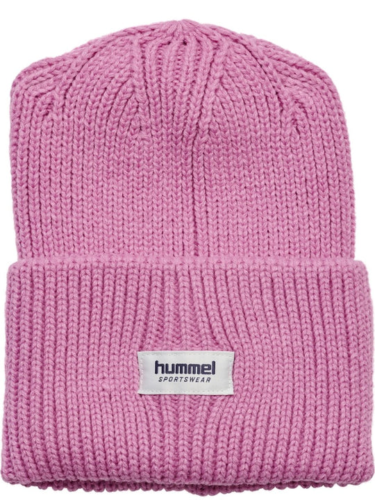 hummel hmlJR HEAVY RIB KNIT BEANIE - POLIGNAC | Torgunns Barneklær AS
