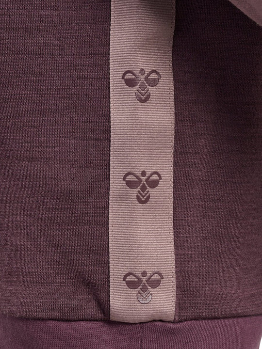 hummel WULBATO SWEATSHIRT - HUCKLEBERRY | Torgunns Barneklær AS