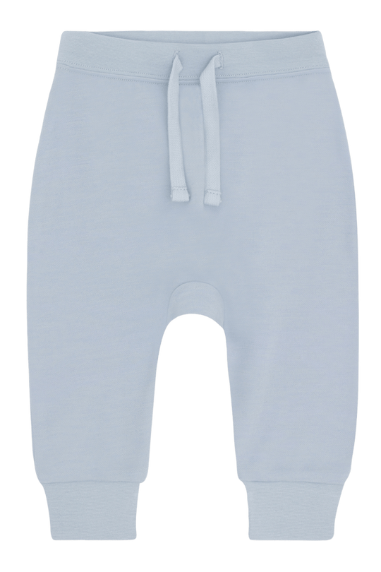 Hust & Claire | Ull/Bambus Joggebukse | Gaby - Baby Blue | Torgunns Barneklær AS
