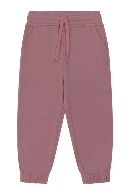 Hust & Claire | Ull/Bambus Joggebukse | Galon - Pale Mauve | Torgunns Barneklær AS