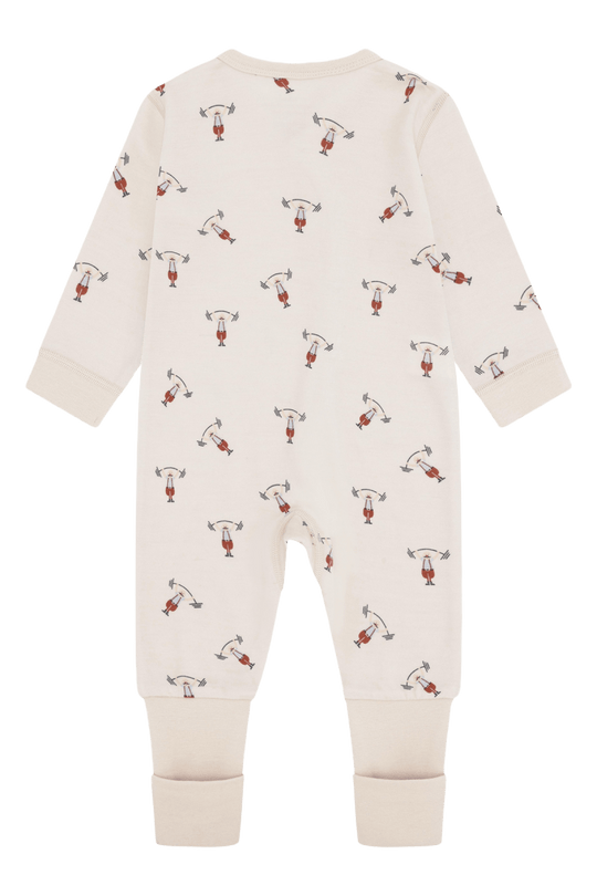 Hust & Claire | Ull/Bambus Pysjamas | Manu Strong Man - French Oak | Torgunns Barneklær AS