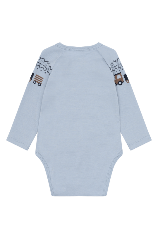 Hust & Claire | Ullbody | Bo Train - Baby Blue | Torgunns Barneklær AS