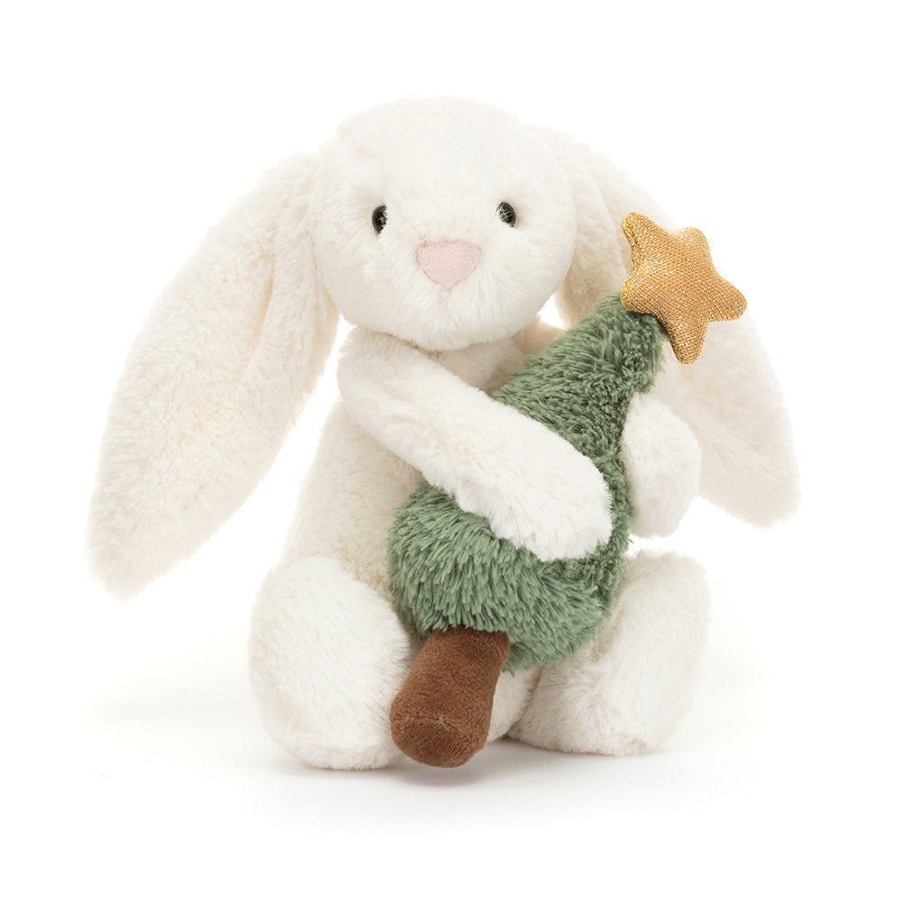 Jellycat | Bashful Bunny with Christmas Tree | Torgunns Barneklær AS