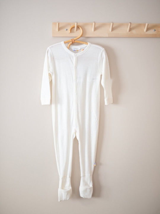 Joha Ull | Heldress m/Tryllefot - Offwhite | Torgunns Barneklær AS