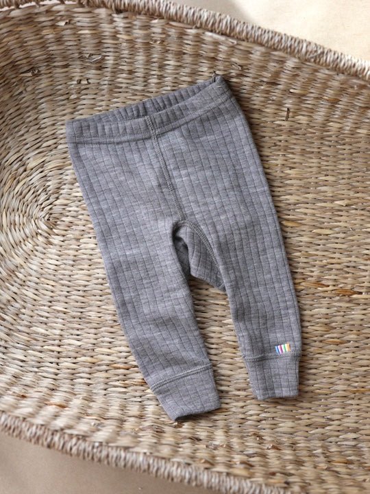 Joha Ull | Leggings Ribb - Sesame Melange | Torgunns Barneklær AS