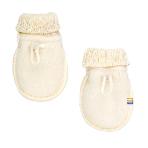 JOHA Ull | Ullfleece Baby Votter - Natur | Torgunns Barneklær AS