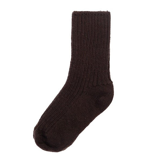 JOHA Ull | Ullsokker Ribb - Brun | Torgunns Barneklær AS