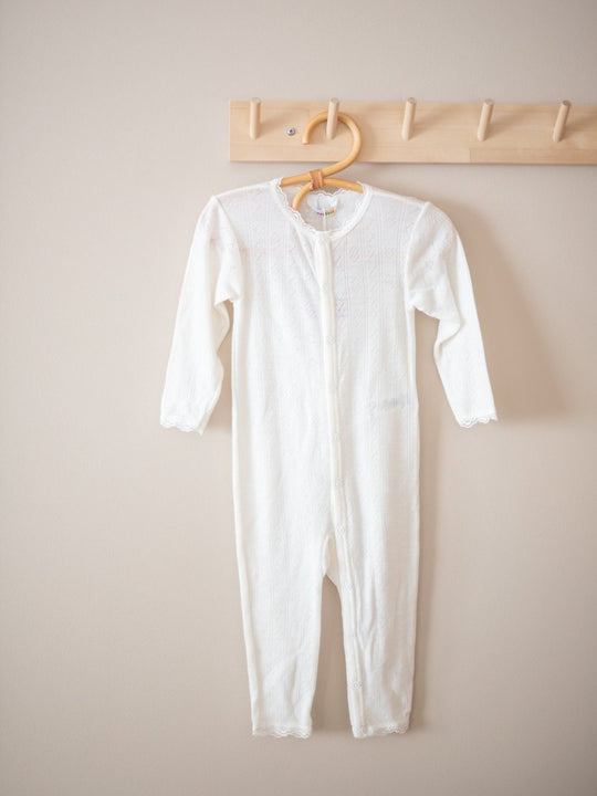 Joha Ull/Silke | Heldress m/Blonde - Offwhite | Torgunns Barneklær AS