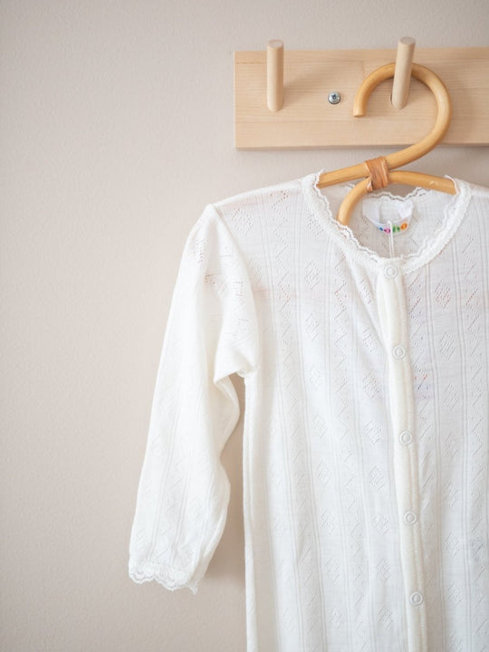 Joha Ull/Silke | Heldress m/Blonde - Offwhite | Torgunns Barneklær AS