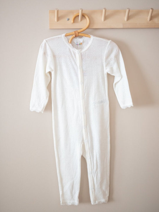 Joha Ull/Silke | Heldress m/Blonde - Offwhite | Torgunns Barneklær AS