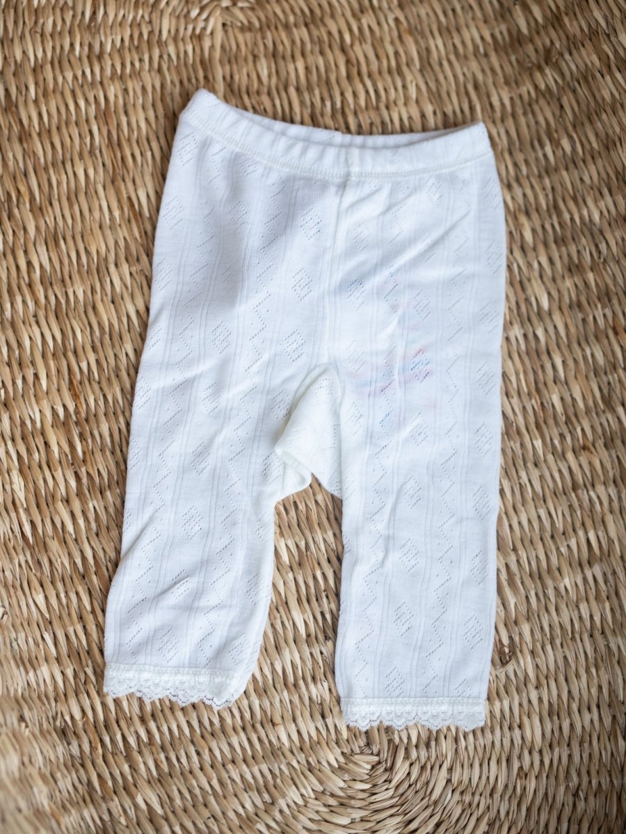 Joha Ull/Silke | Legging m/Blonde - Offwhite | Torgunns Barneklær AS