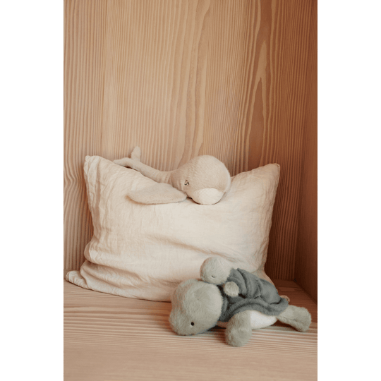 LIEWOOD Berman Whale Teddy - Mist | Torgunns Barneklær AS