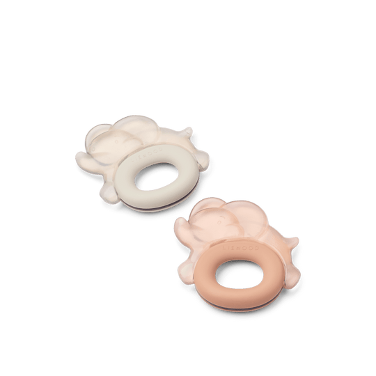 LIEWOOD Rita Elephant Cooling Teether 2pk - Pale Tuscany | Torgunns Barneklær AS