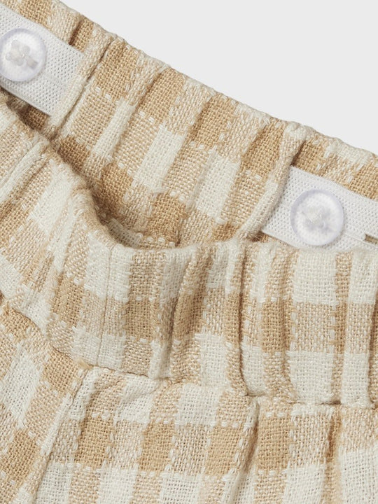 Lil' Atelier Baby DAGMAR LOOSE PANT - Peach Whip | Torgunns Barneklær AS