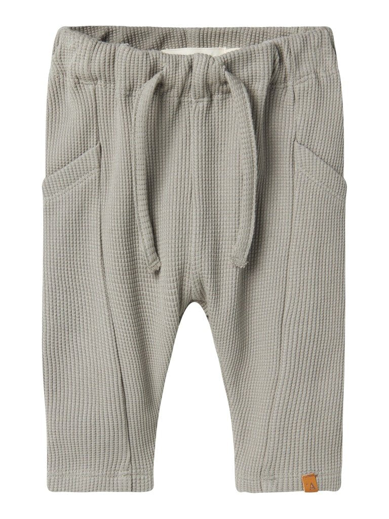 Lil' Atelier Baby DIEM LOOSE PANT - Forest Fog | Torgunns Barneklær AS
