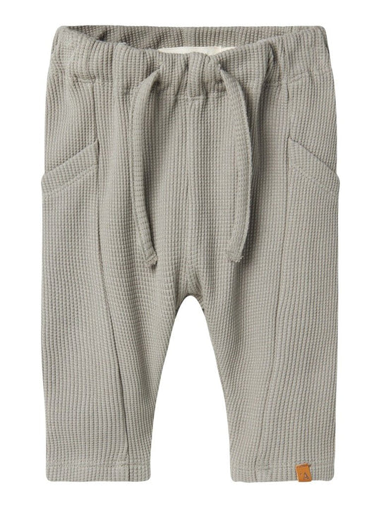 Lil' Atelier Baby DIEM LOOSE PANT - Forest Fog | Torgunns Barneklær AS