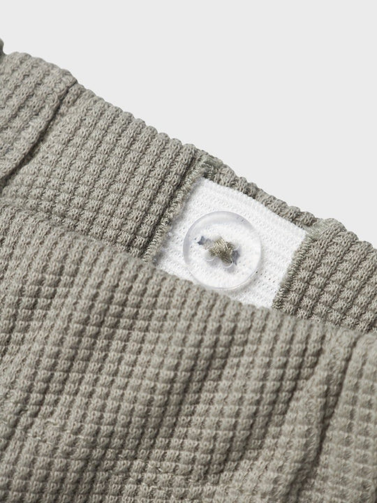 Lil' Atelier Baby DIEM LOOSE PANT - Forest Fog | Torgunns Barneklær AS