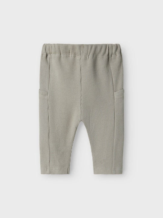 Lil' Atelier Baby DIEM LOOSE PANT - Forest Fog | Torgunns Barneklær AS