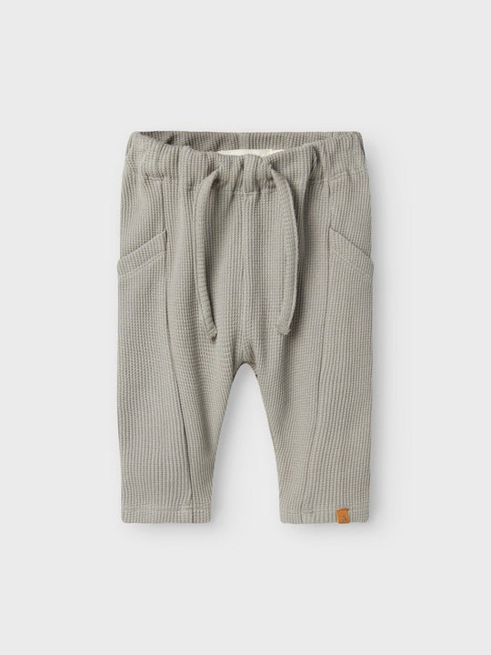 Lil' Atelier Baby DIEM LOOSE PANT - Forest Fog | Torgunns Barneklær AS