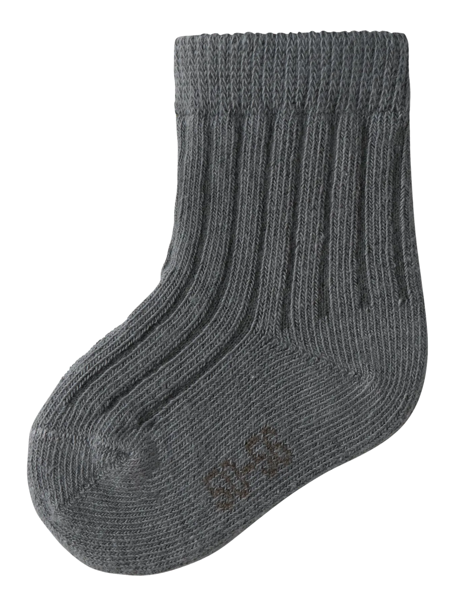 Lil' Atelier Baby FIDELON SOCK - Poppy Seed | Torgunns Barneklær AS