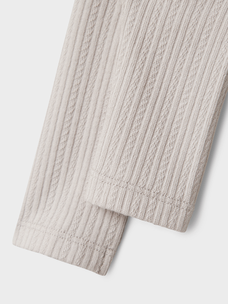 Lil' Atelier Baby FLEURA SLIM LEGGING - Vapor Blue | Torgunns Barneklær AS