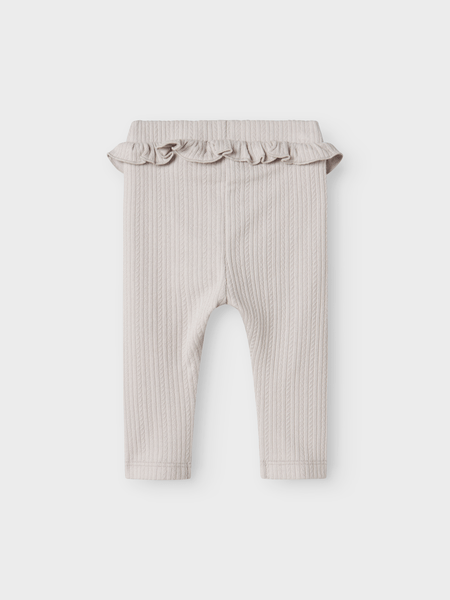 Lil' Atelier Baby FLEURA SLIM LEGGING - Vapor Blue | Torgunns Barneklær AS