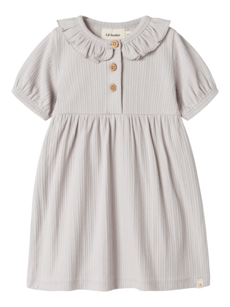 Lil' Atelier Baby FLEURA SS BODY DRESS - Vapor Blue | Torgunns Barneklær AS