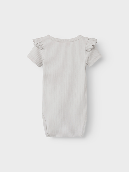 Lil' Atelier Baby FLEURA SS SLIM BODY - Vapor Blue | Torgunns Barneklær AS