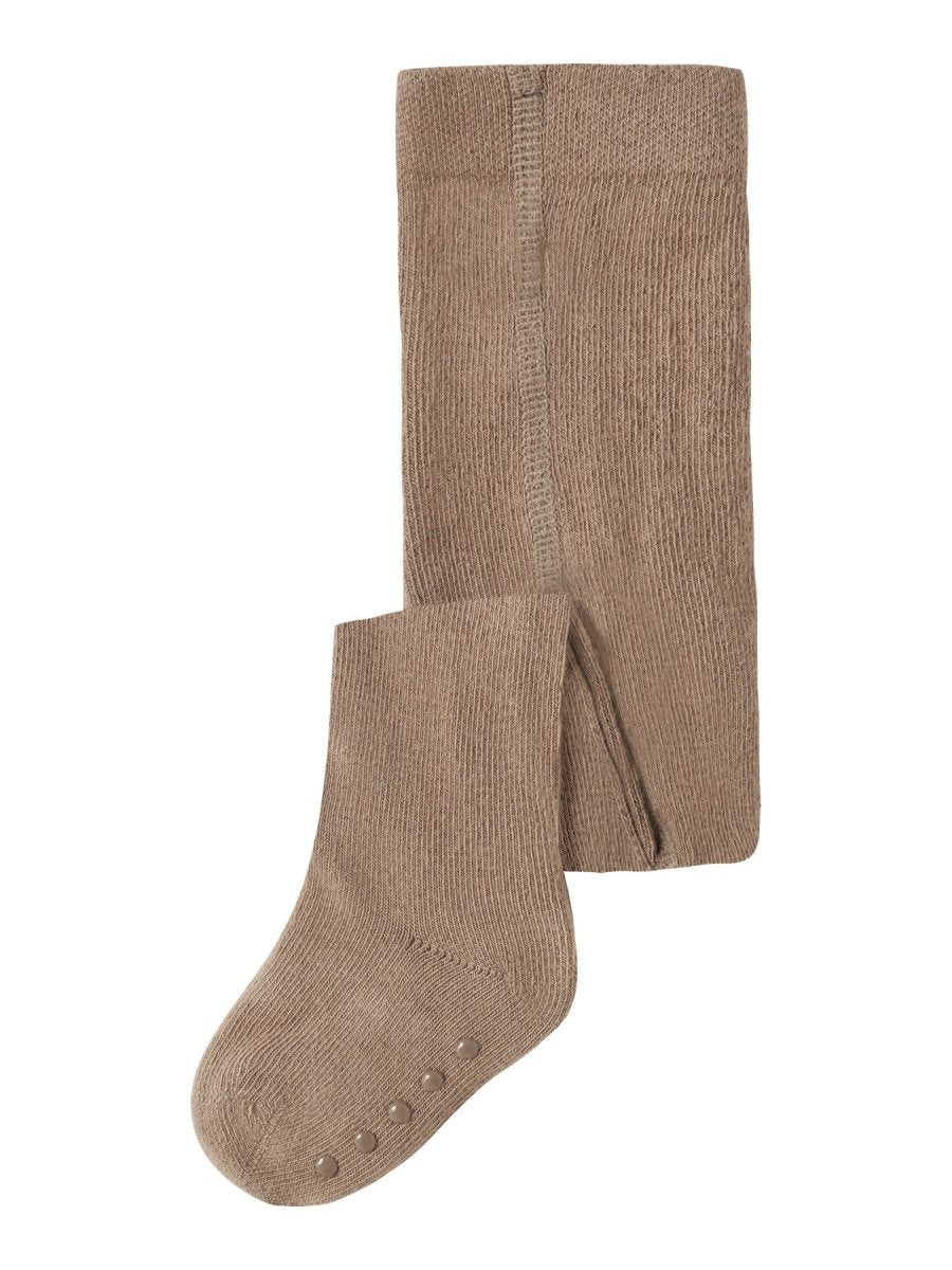 Lil' Atelier BABY FUNA ATI PANTYHOSE - Sepia Tint | Torgunns Barneklær AS