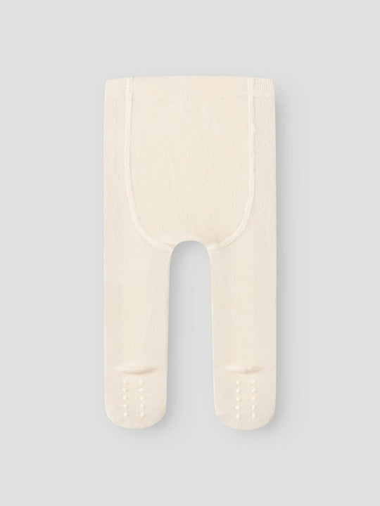 Lil' Atelier BABY FUNA ATI PANTYHOSE - Turtledove | Torgunns Barneklær AS