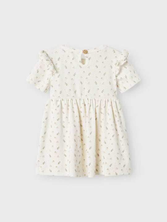 Lil' Atelier Baby GAGO KEF SS BODY DRESS - Coconut Milk | Torgunns Barneklær AS
