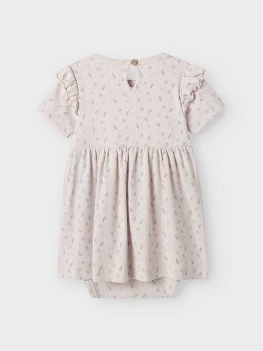 Lil' Atelier Baby GAGO KEF SS BODY DRESS - Peach Blush | Torgunns Barneklær AS