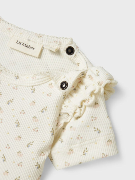 Lil' Atelier BABY GAGO KIK SS SLIM BODY - Coconut Milk | Torgunns Barneklær AS