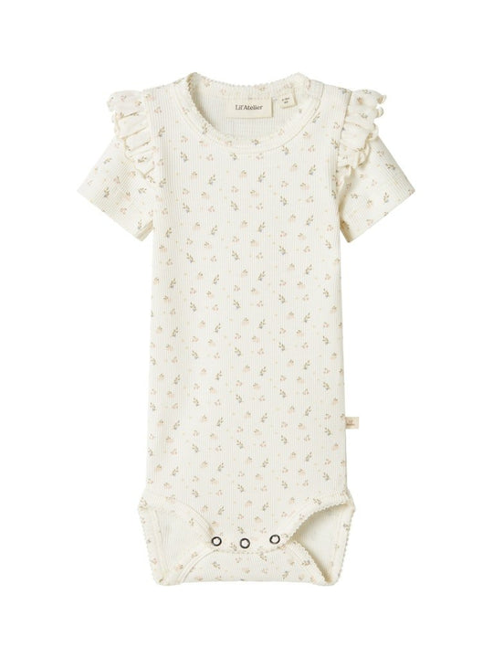 Lil' Atelier BABY GAGO KIK SS SLIM BODY - Coconut Milk | Torgunns Barneklær AS