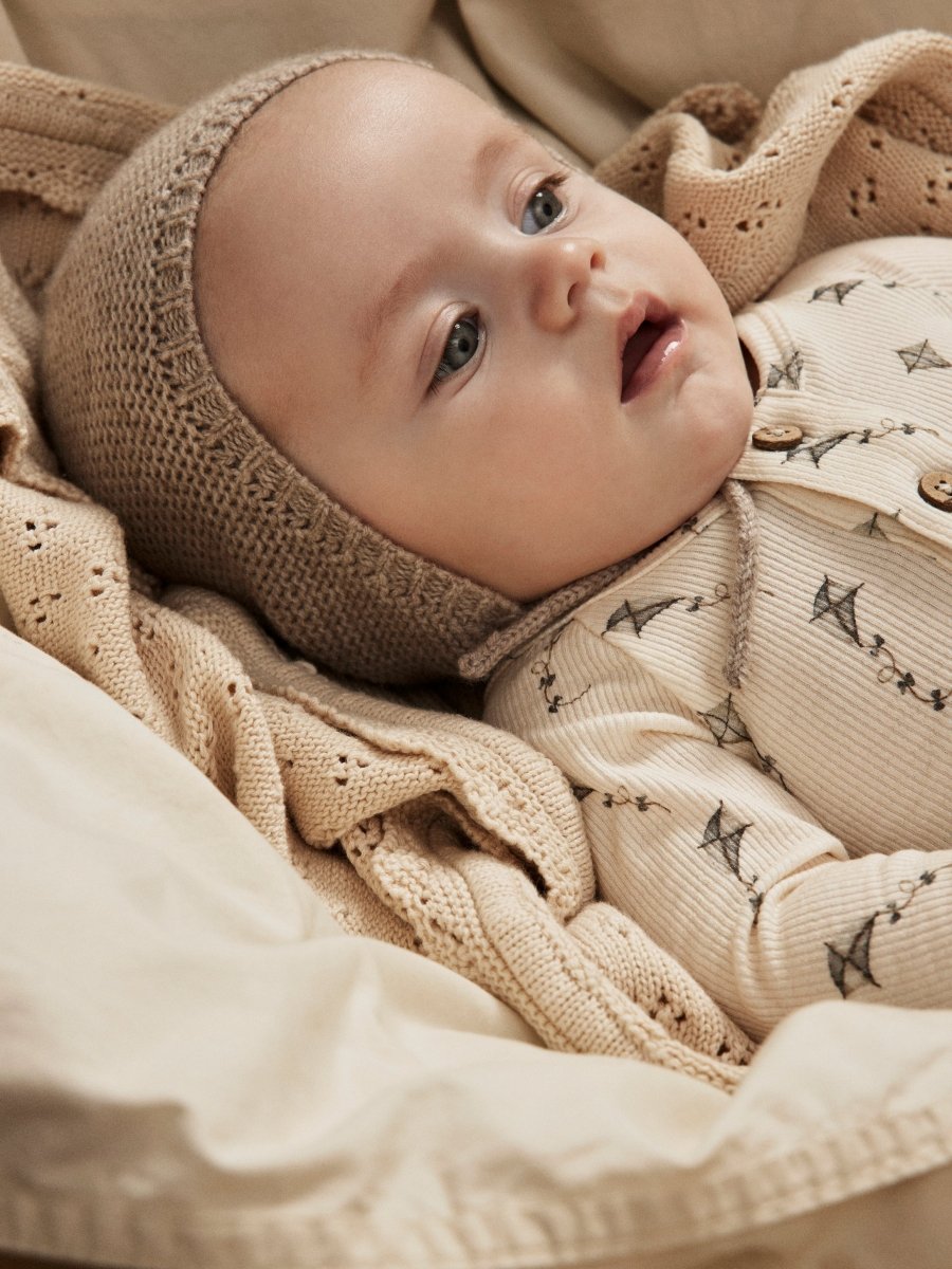 Lil' Atelier BABY GAVO ELM LS SLIM BODY NOOS - Turtledove Kites | Torgunns Barneklær AS
