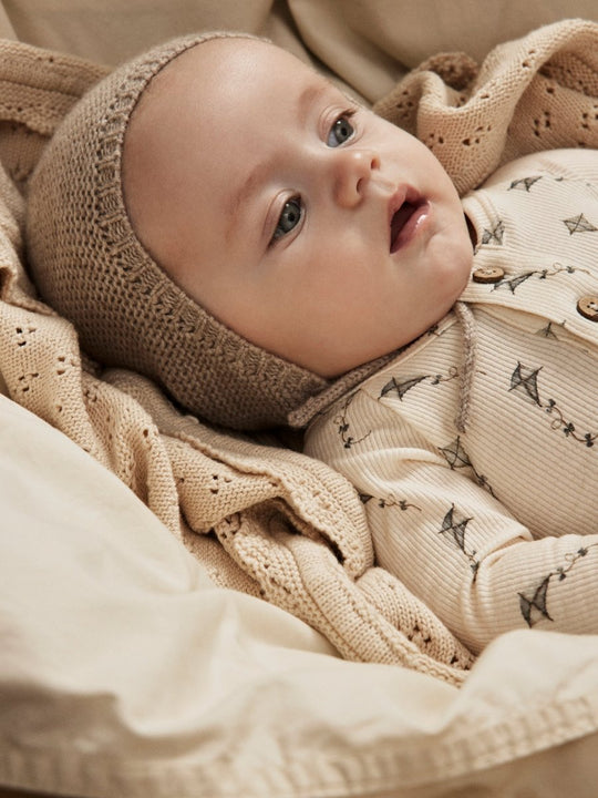 Lil' Atelier BABY GAVO ELM LS SLIM BODY NOOS - Turtledove Kites | Torgunns Barneklær AS