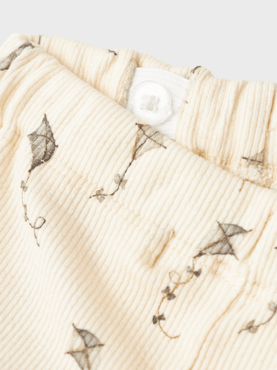 Lil' Atelier BABY GAVO ELO LOOSE PANT NOOS - Turtledove Kites | Torgunns Barneklær AS