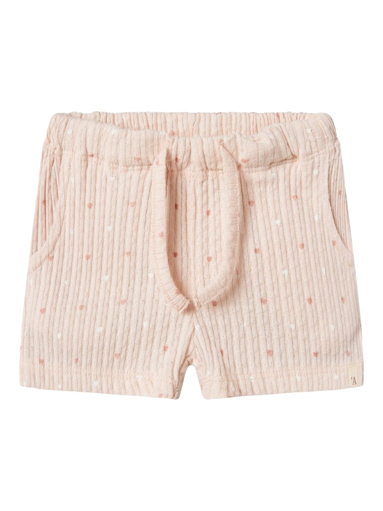 Lil' Atelier Baby HULLA HUA SHORTS - Peach Blush | Torgunns Barneklær AS