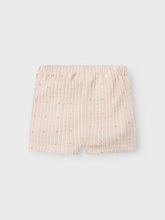 Lil' Atelier Baby HULLA HUA SHORTS - Peach Blush | Torgunns Barneklær AS