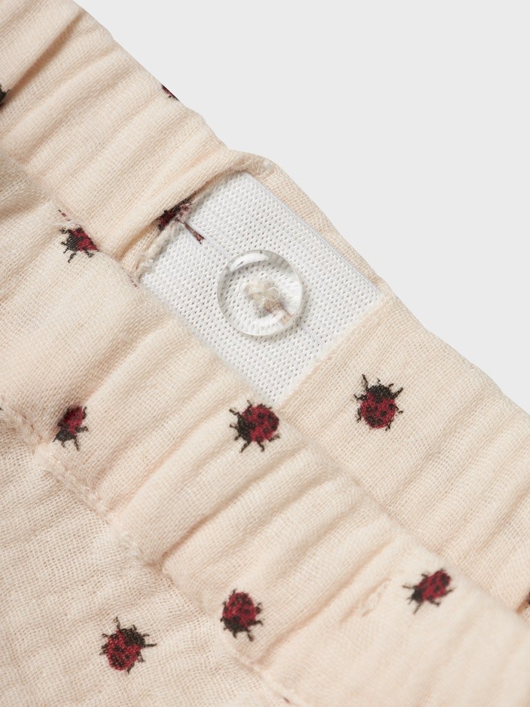 Lil' Atelier Baby IA LOOSE PANT - Silver Peony | Torgunns Barneklær AS